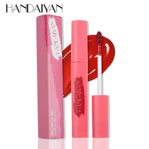 HANDAIYAN 6-Color Peel-Off Tinted Lip Stain - Matte Finish, Long-Lasting Pigment & Transfer-Proof, Suitable for Daily Commute/Dates/Bare Face Makeup
