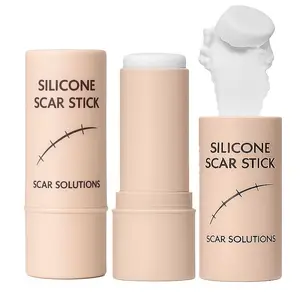 Scar Solutions Silicone Scar Stick Duo for Face & Body Value Pack 5.7g Gentle Material Easy Application