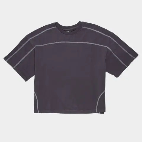 RSQ Mens Seamed Baggy Crop Tee