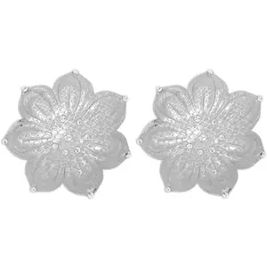Athens Silver Floral Womenswear Accessory - Comfortable and Reusable Comfortable Floral