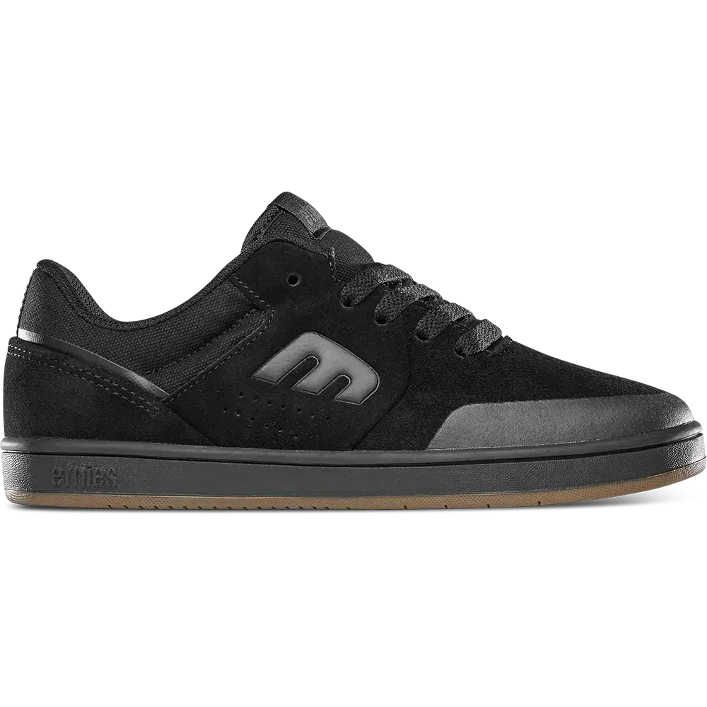 etnies Kids' Marana Suede-Synthetic Flat Skate Shoes (10-11 Years, All Seasons) - Fused Toe Cap, Padded Collar, Durable Laces, Round Toe