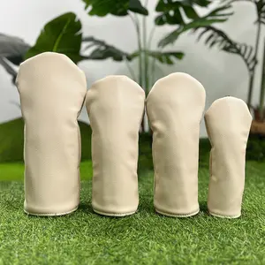 Simple Golf Protective Cover, Golf Accessory, Golf Supply, Dust-Proof Durable Materials, Best Gift Choice for Friends & Family, Two Colors Available