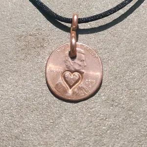 Love Penny Necklace (Adjustable Length)