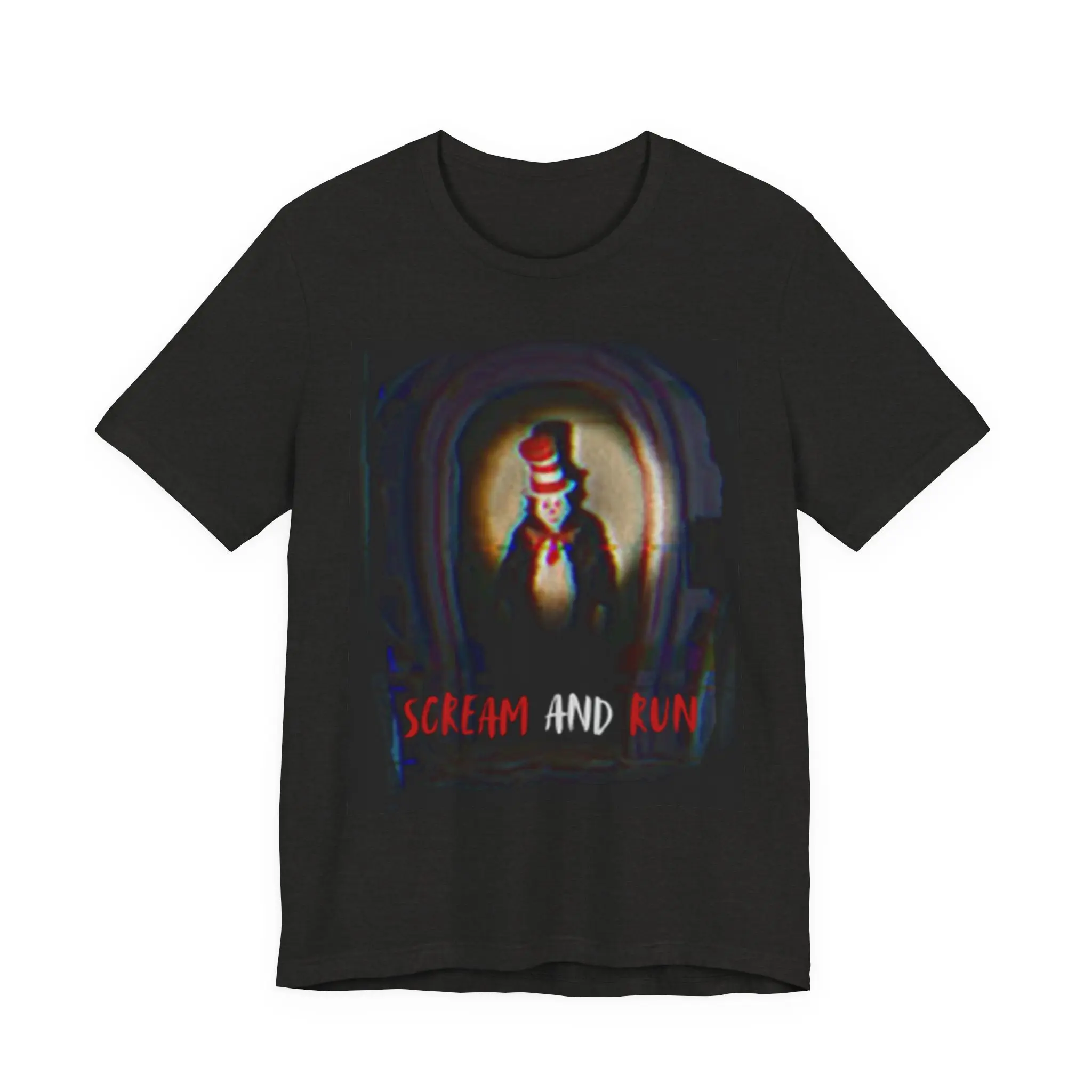 Scary Scream and Run Meme T-Shirt