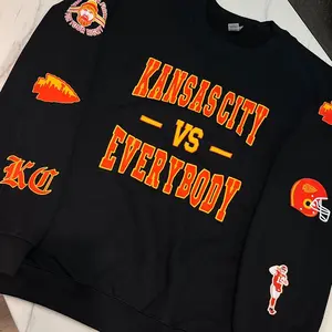 Kansas City Vs Everybody Crewneck Sweater (Black)
