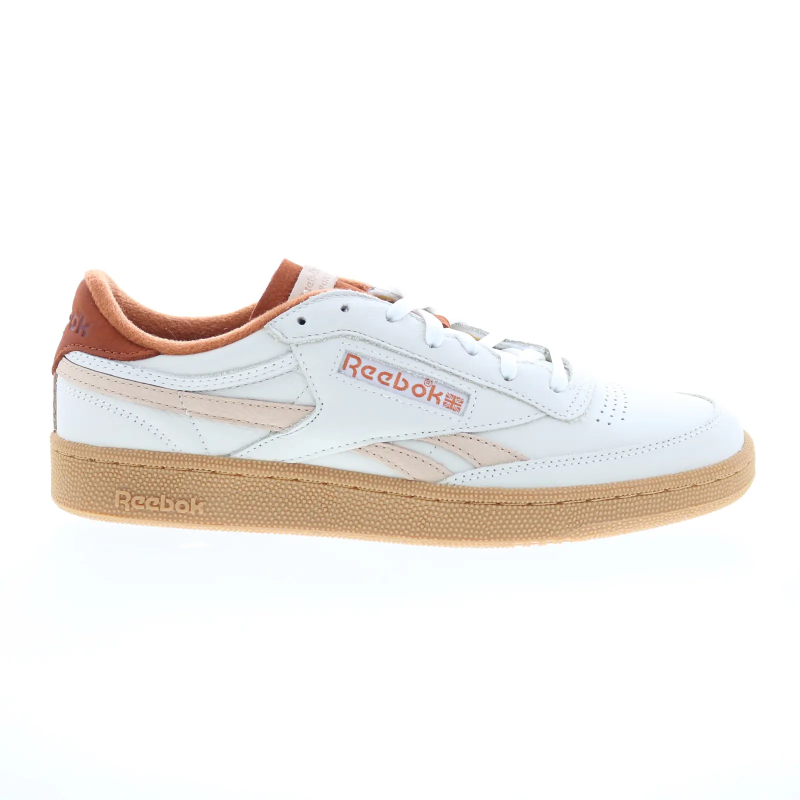 Reebok Club C Revenge Vintage Mens White Leather Lifestyle Sneakers Shoes