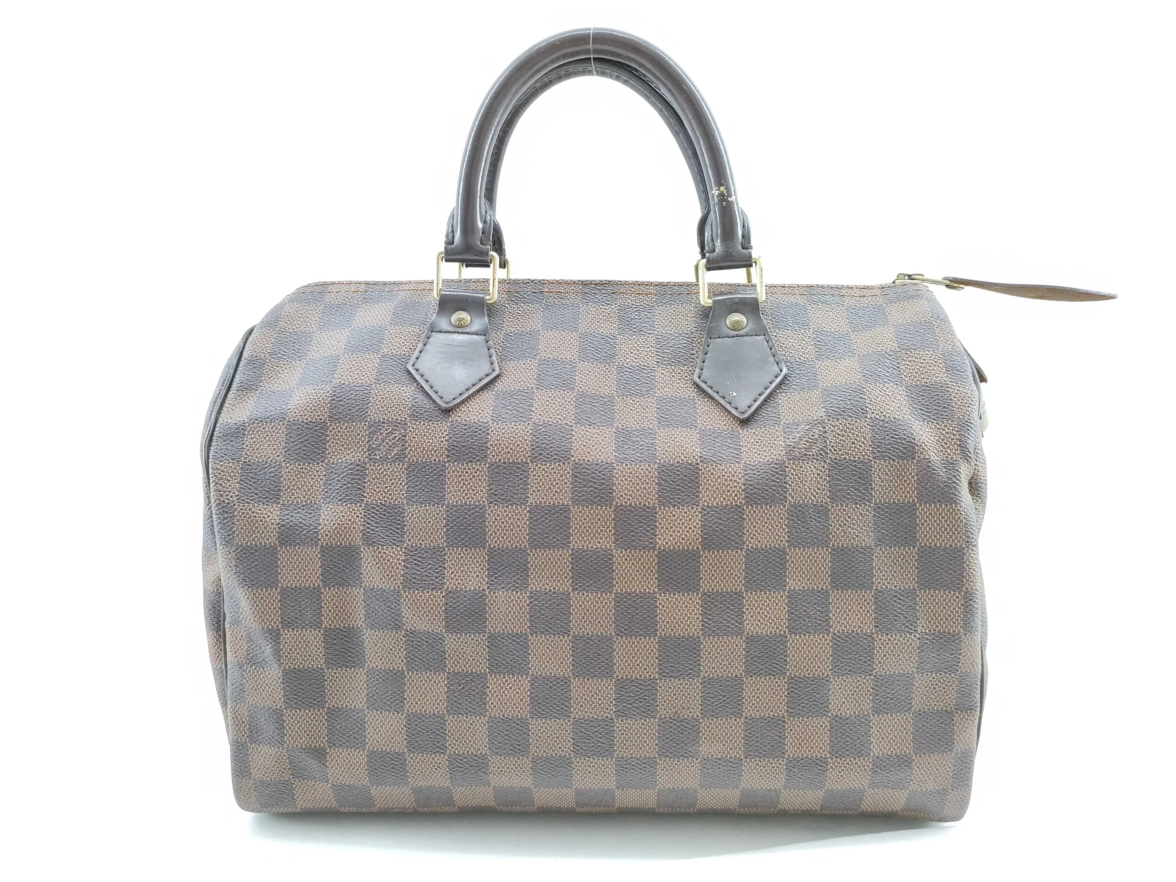 Pre-owned Louis Vuitton PVC Shoulder Bags N41531 Damier SG Damier Speedy 30 N41531 SP1190 Tote Bag
