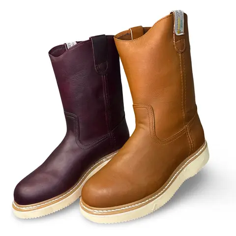 Men's Fashion Ripple Sole Rufera Boots, Perfect Fit Comfortable Footwear for Sloped Roof Walking