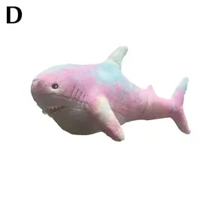 Soft Plush Shark Animal Reading Pillow For Birthday Gifts Cushion Doll Gift Funny Joy Cute Shark Plush Toy Cushion Doll Gift