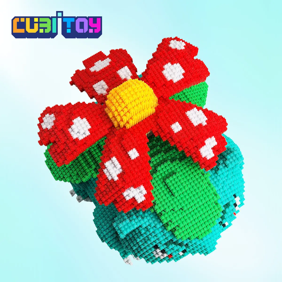 CubiTOY Animation Series Flower Bud (15,754 PCS) Micro 3D Building Block Model