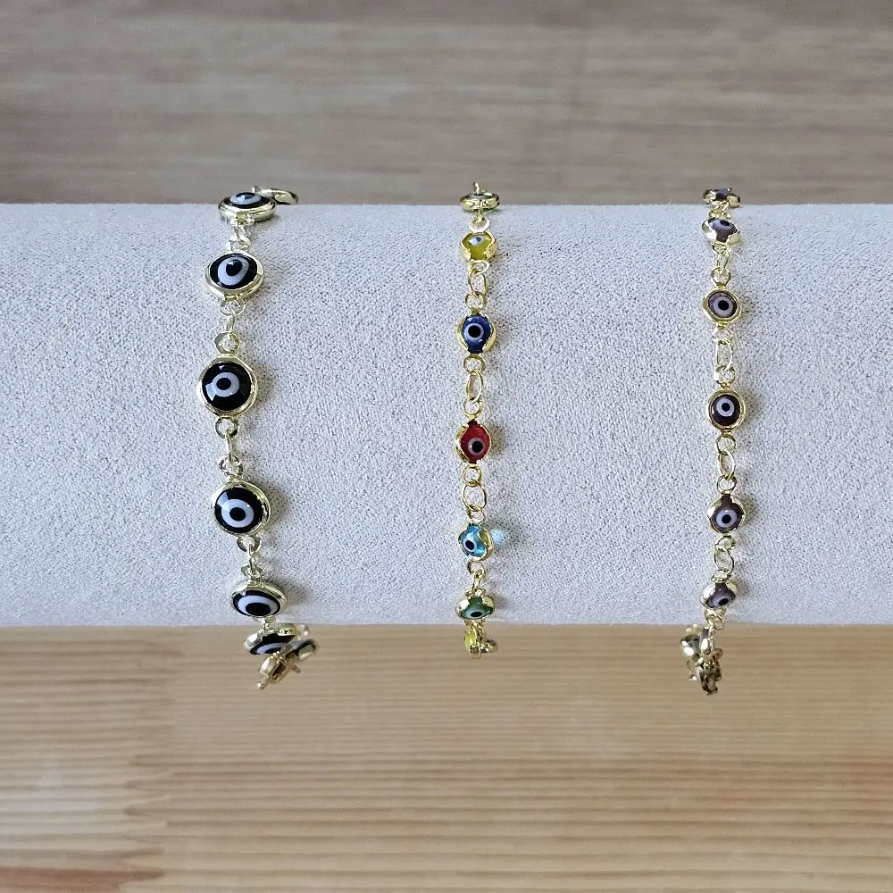 Evil Eye Bracelet - Handmade Jewelry