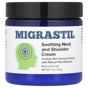 Migrastil Soothing Neck and Shoulder Cream, 4 oz (113 g)