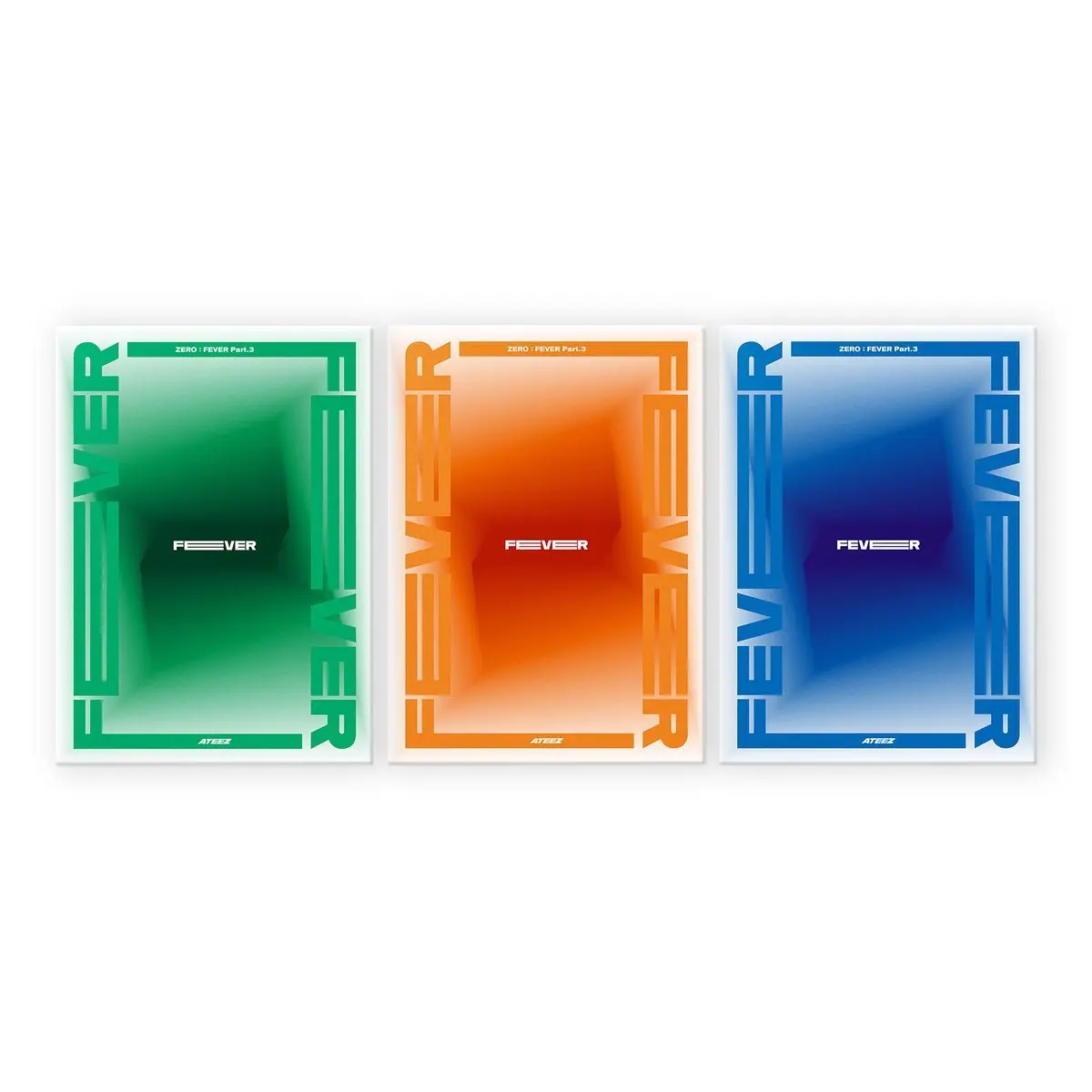 ATEEZ – ZERO : FEVER Part.3 (7th Mini Album) | Official K-Pop CD Album | A / Diary / Z Version | 96p Photobook + Postcard Set + Random Photocard | “Deja Vu” Title Track