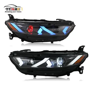 TT-ABC LED Headlight for 2023-2025 Honda Accord Sedan Demon Eye Design Complete Assembly with Manufacturer Warranty