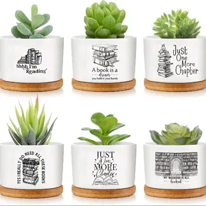 BOOKISH PLANTER POTS - Perfect For Lovers Of Gardening and Books!