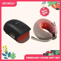 Black Hand Massager+Mocha Coffee Neck Massager