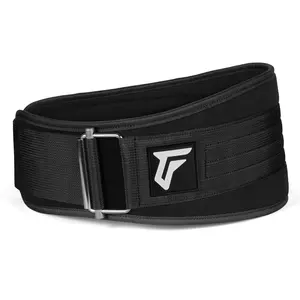 FISTFORCE USA Weight Lifting Belt 4” / 6” – Self-Locking Gym Belt for Powerlifting, Squats, Deadlifts & Olympic Weightlifting, Heavy Duty Nylon Back Support Belt