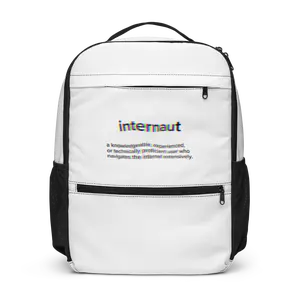 'internaut' definition backpack