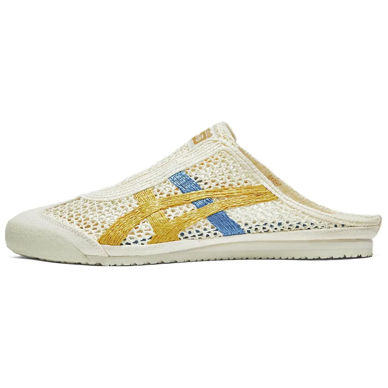 Onitsuka Tiger ASICS Mexico 66 Sabot Cream Mustard Slides Unisex 1183C123-104