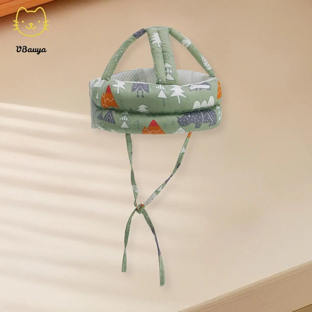 Breathable Baby Head Protector – Ultra-Light Soft Cushion Infant Head Protector Helmet – No Bumps, Toddler Safety Headguard Hat Adjustable Baby Head P