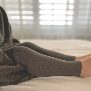 Olive Knit Leggings