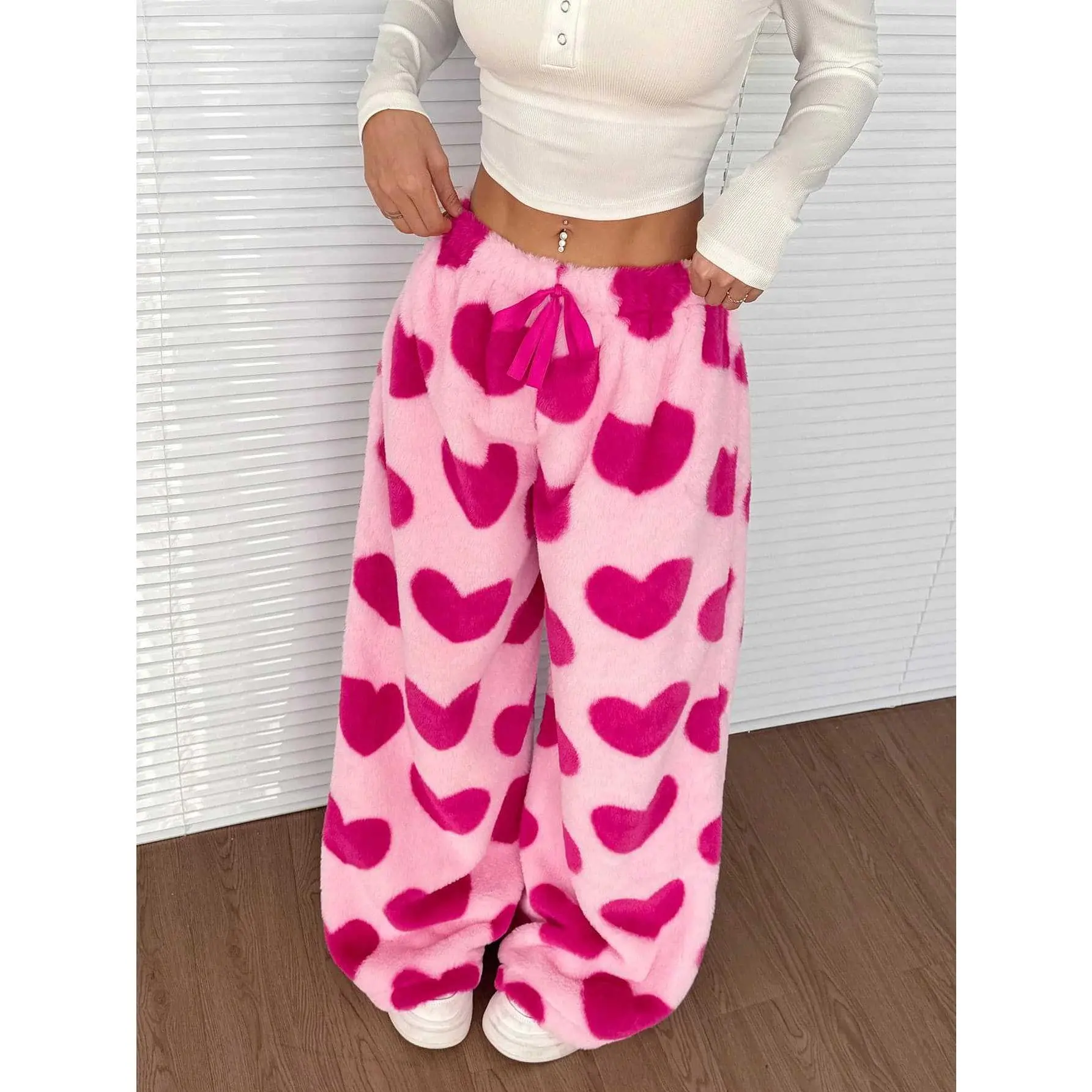 Red heart+bow=thickened version