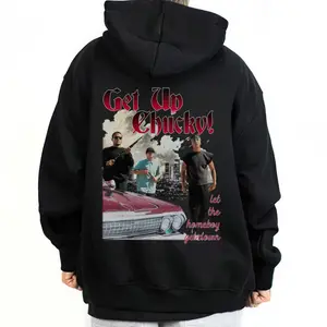 Get Up Chucky Red Unisex Hoodie T-Shirt Sweatshirts Basic Fabric Fit Street Style Chicano Style, Mexican Clothings Outfit Outdoor Wear