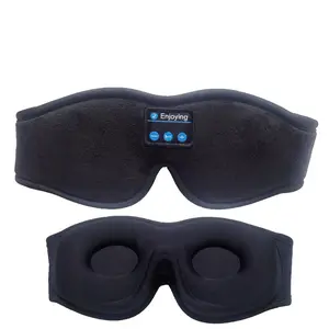 Light-blocking eye mask 3D smart wireless Bluetooth 5.0 music sleep can make and receive calls with timer function light-blocking eye mask