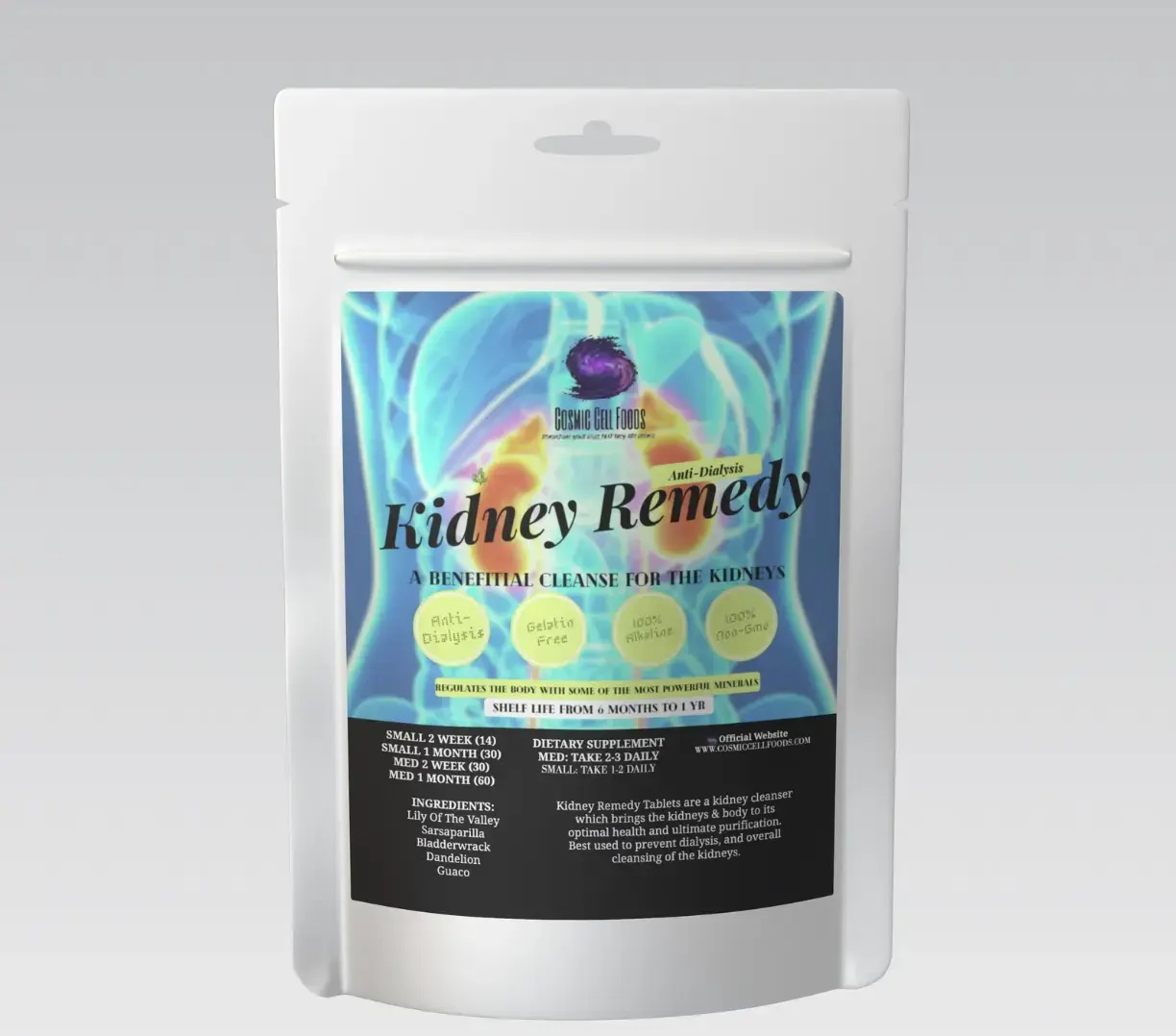 Kidney Remedy [Sarsaparilla + Burdock + Nettle]
