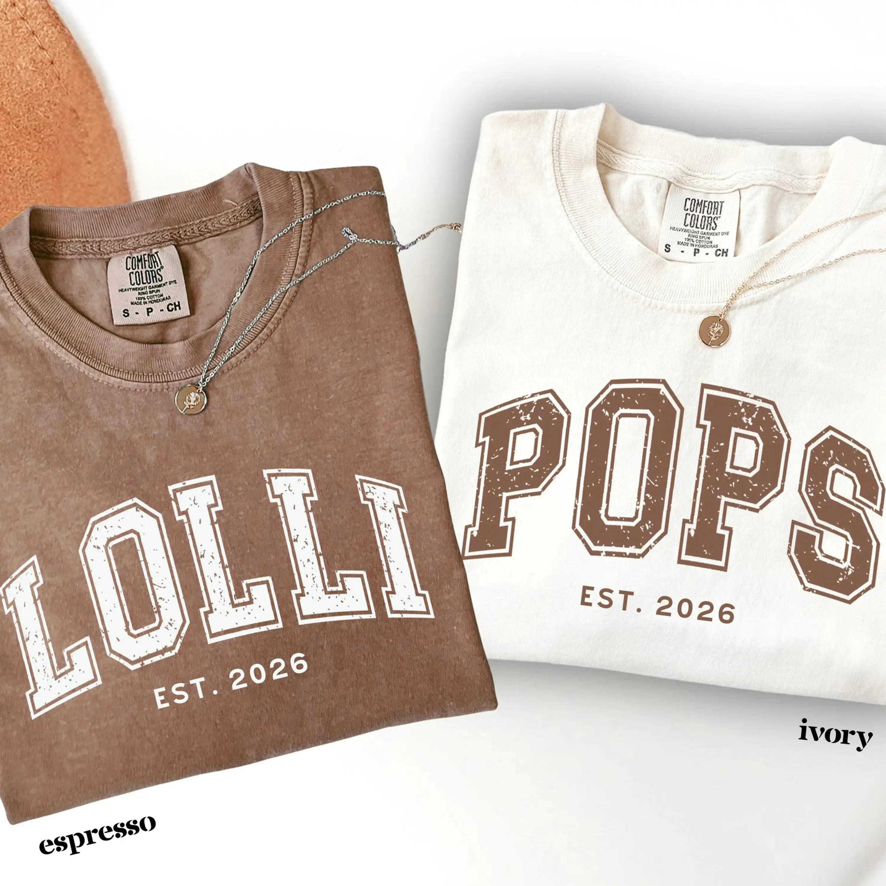 Comfort Colors Custom Lolli Pops Shirts, Grandma Grandpa To Be Gift, Pregnancy Announcement Shirts, Mothers Day Gift, Fathers Day Gift