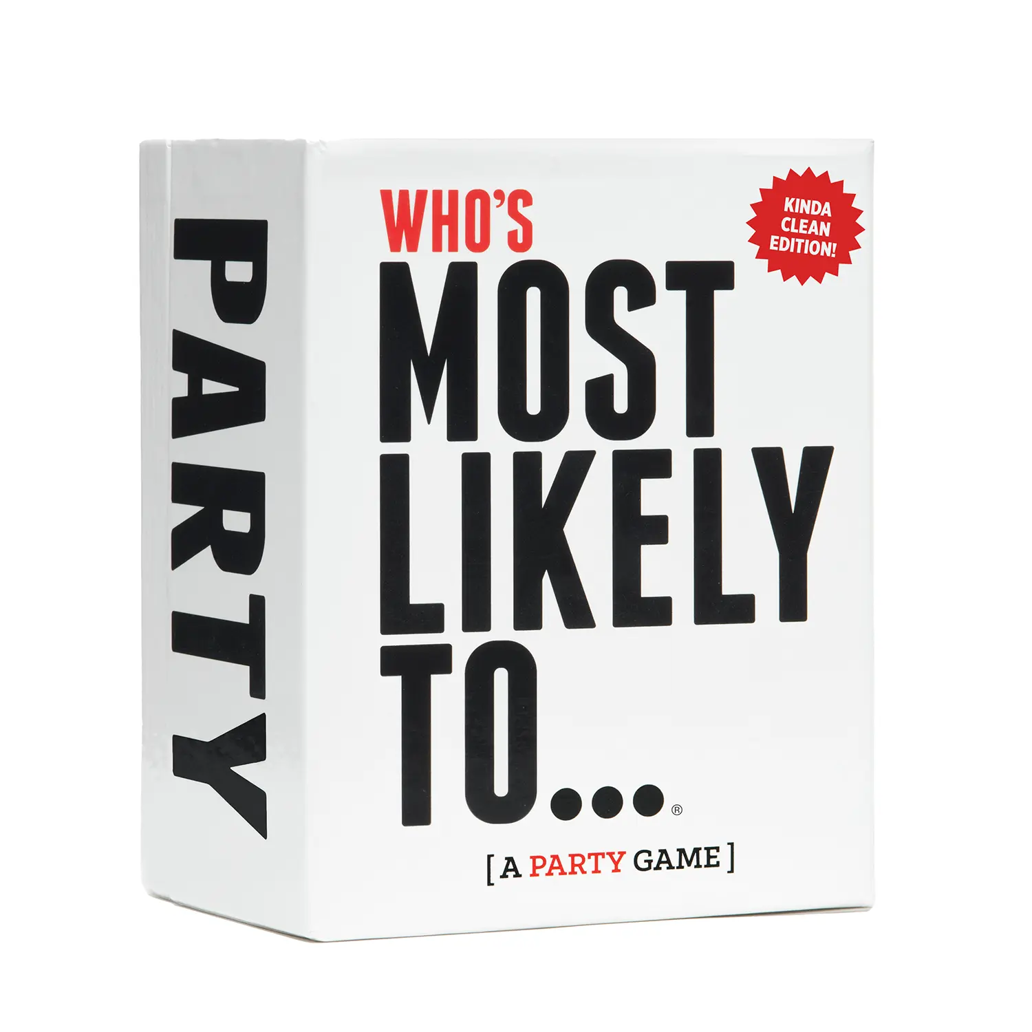 Who's Most Likely To... Kinda Clean: 250 Prompt Cards to Call Out Friends and Family