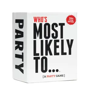 Who's Most Likely To... Kinda Clean: 250 Prompt Cards to Call Out Friends and Family