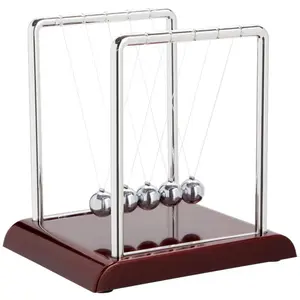 Swing Ball, 1 Count Fun Science Physics Learning Accessories, Stress Relief Tabletop Ornament for Office Home School Decoration