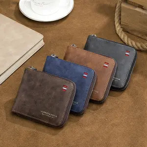 Men's Ultra-Slim Leather Wallet - Slim Bifold with RFID Protection, Compact for Front Pocket Carry, Great for Daily Outings and Safe Keeping of IDs