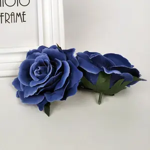 2pcs Large Rose Flower Heads, 10cm Floral Decorations, Ideal for Bouquets & Arrangements, Perfect for Home Décor & Events, Artificial Roses Bouquet