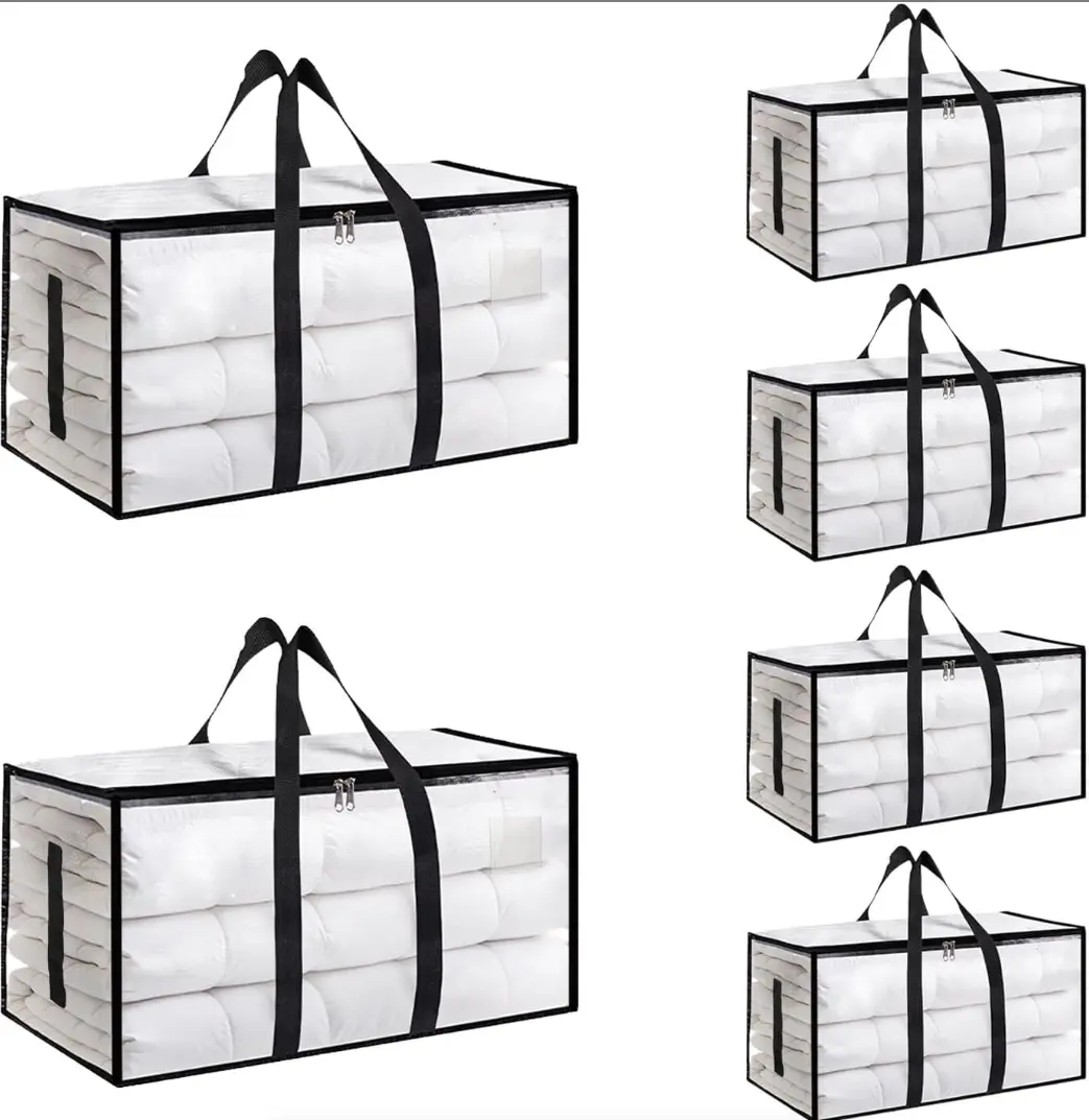 6 Pack Large-Capacity  storage organizer