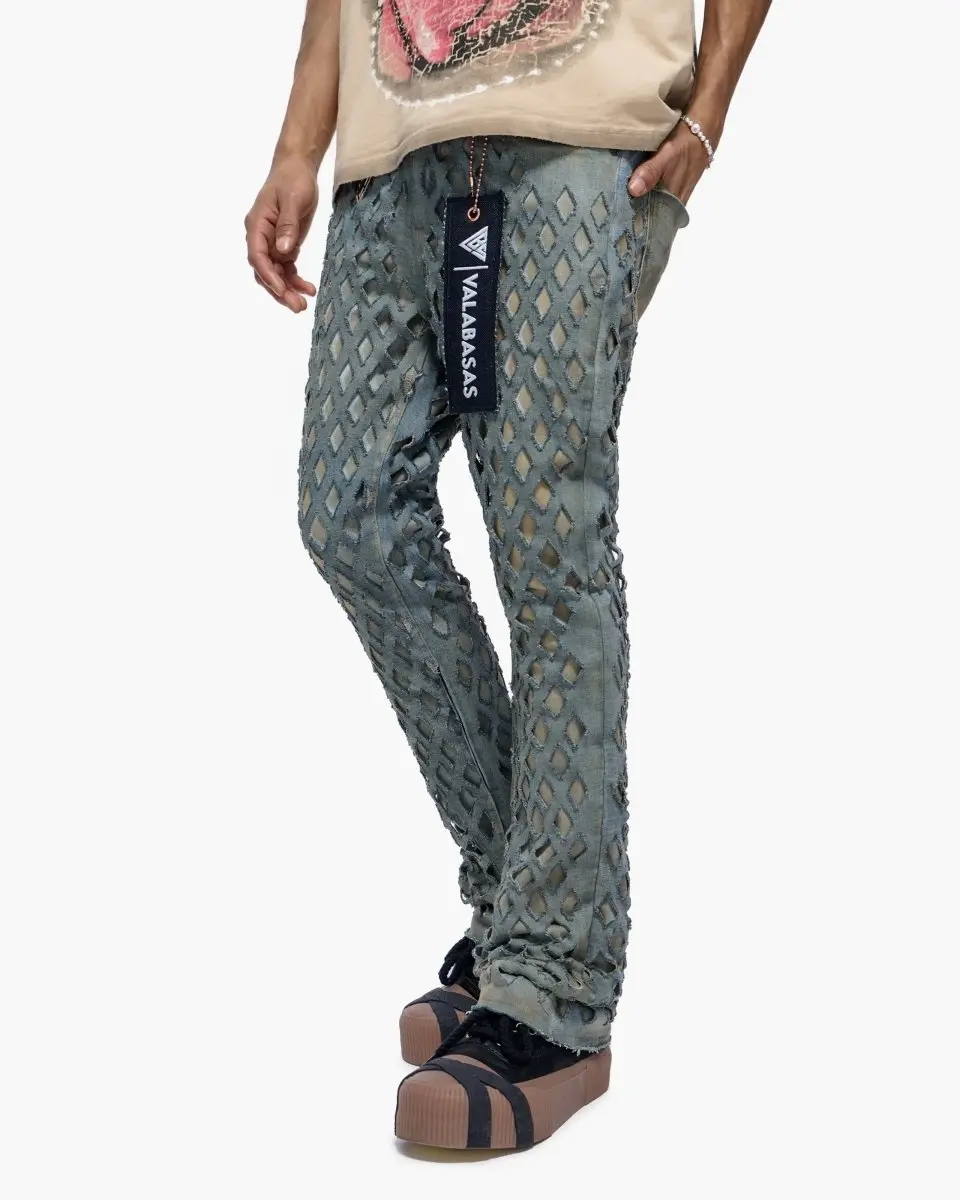 Ransom Dirty Vintage Stacked Jeans