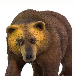 3D Printed Grizzly Bear – Cute Woodland Animal Decor & Gift