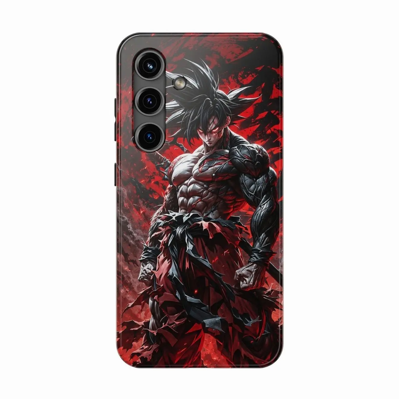 DragonS BallS Saiyan Warrior Legacy Phone Shell - Powerful Lightning Strike Graphic Case Compatible with iPhone 7, 8, X, 11, 12, 13, 14, 15, 16 17 & Samsung Galaxy S21, S22, S23 & S24 S25 series Y