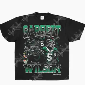 Garrett Wilson G5 Tee, Fan Shirt, Graphic Tee, Y2k Tee, Streetwear tee, 2025 Football Basketball Hockey T-Shirt, Outfits 2025, Youth Adults Gifts