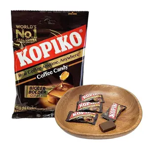 kopiko coffee Candy/Cappuccino CandyBundle. 4.23 Oz Bags of Kopiko Cappuccino Candy! Kopiko Coffee Candy is Made with Real Coffee! sourgushercandy Sweet Candies Snack Bonbon
