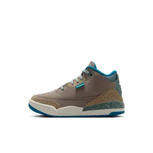 Air Jordan 3 Retro "Olive Grey" - Preschool Air Jordan 3 Retro "Olive Grey" - Preschool