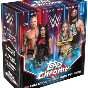 2026 Topps Chrome WWE Mega Box