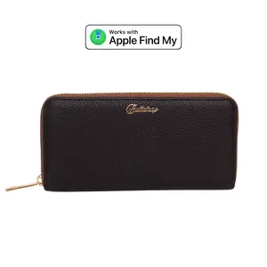 The Dolly Trackable Wallet  - Saddle