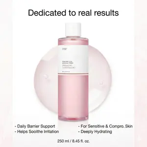 PDRN Pink Cica Soothing Toner – Daily Barrier Support with Cica Extract & Sodium Hyaluronate – Helps Soothe Irritation, Redness & Dry Patches – Gentle Hydrating Formula for Sensitive & Combo Skin – 250ml / 8.45 fl.oz