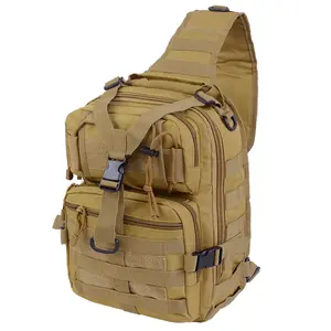Tactical single-shoulder waterproof military enthusiast tactical chest bag attack patrol hiking backpack tactical diagonal cross backpack