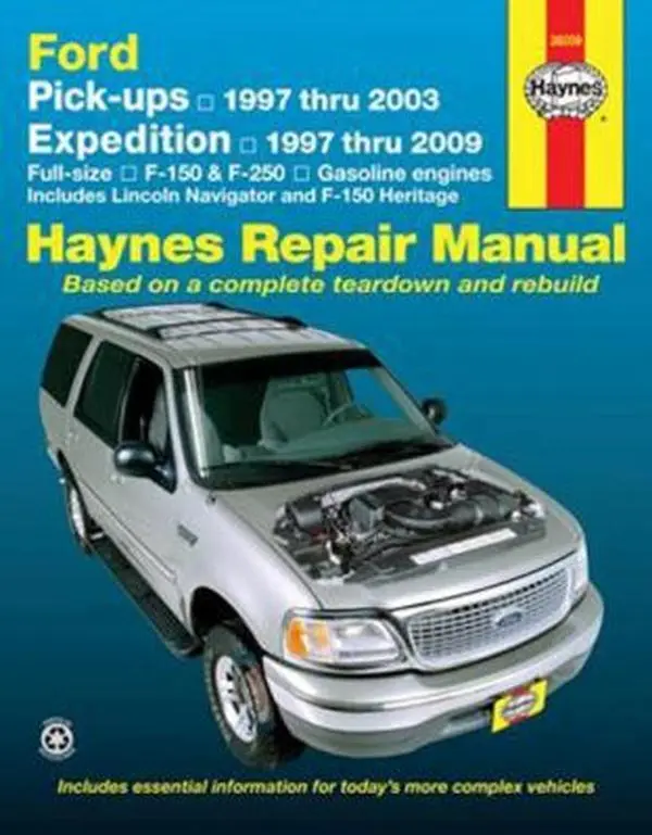 USED Book - Ford Pick-ups and Expedition, Lincoln Navigator, Automotive Repair Manual by Jay Storer (Paperback) - english