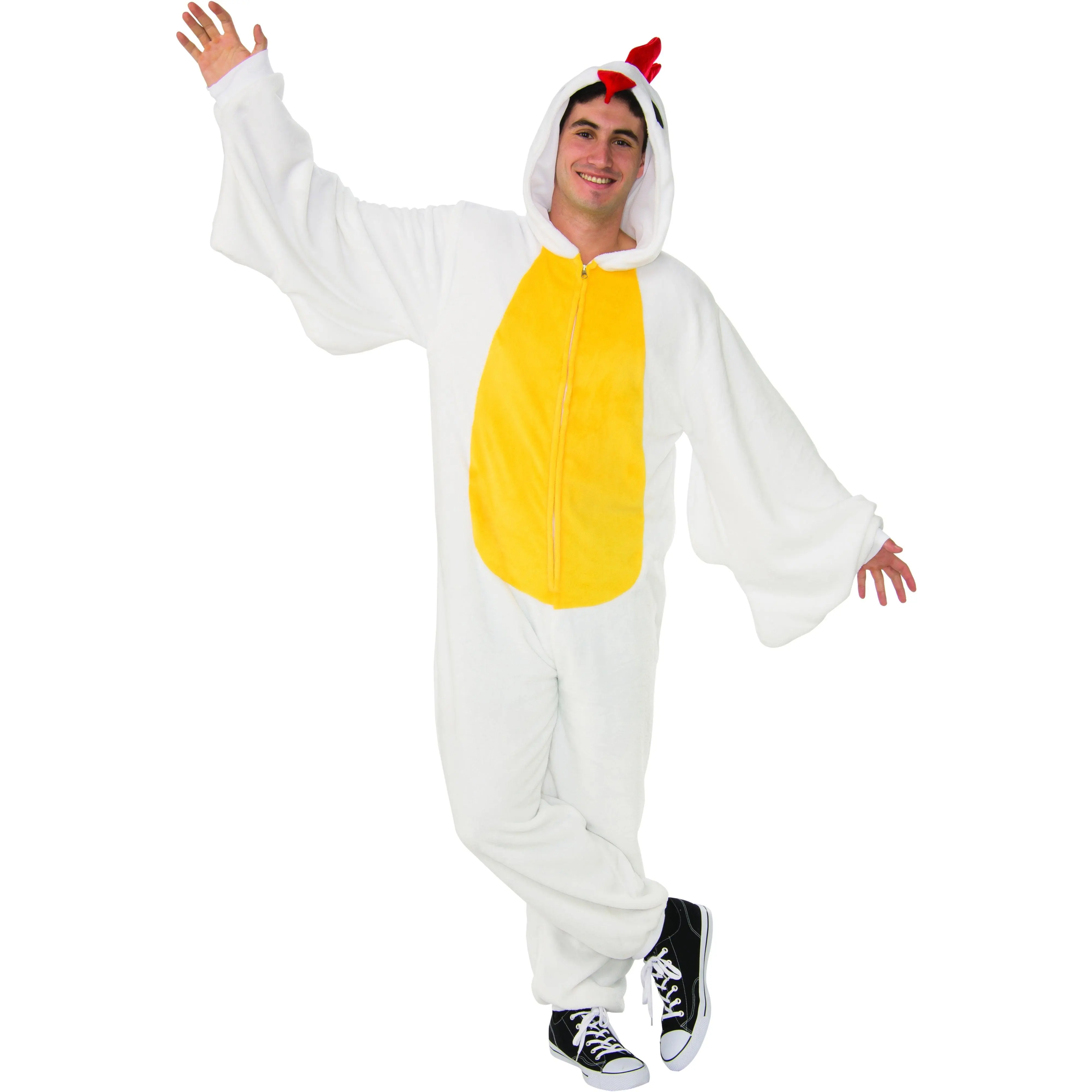 Adults Chicken Comfy Wear Onesie Costume Jumpsuit