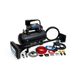 Mother Trucker 127H Air Horn Kit | 12-Volt Vehicle Mounted Horn | 120 PSI 1.5 Gallon Air Source Unit | Capable of Filling Tires & Using Air Tools