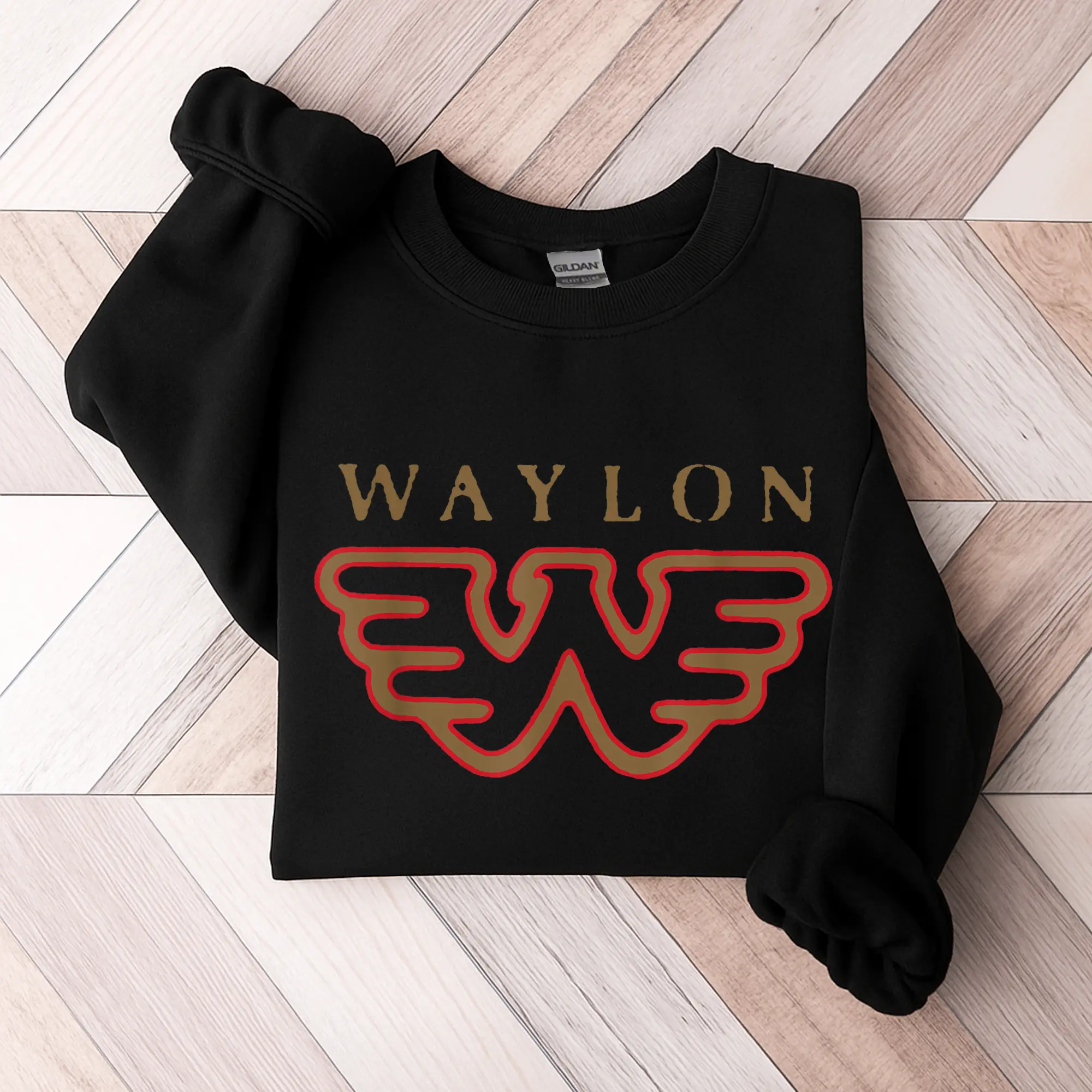 Waylon Jennings - Flying W Logo Sweatshirt, Country music shirts, Perfect for Fans, sweatshirt for Men and Women